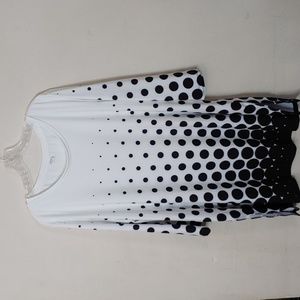 Nanu Women's Size 3X 3/4 Sleeve Tunic